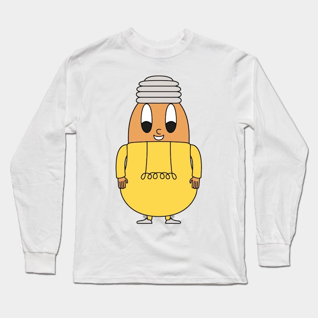 Lightbulb Egg Long Sleeve T-Shirt by M.-P.-Mueller